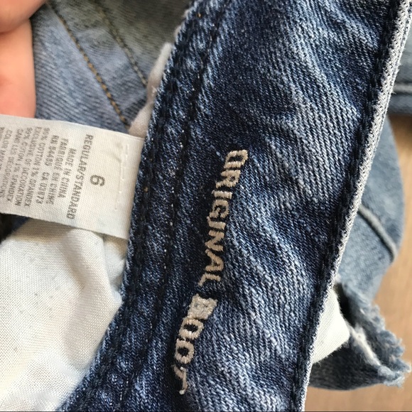 American Eagle bootcut distressed jeans - Picture 3 of 4